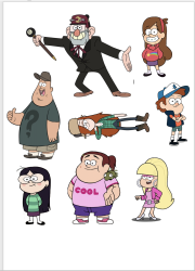 Изображение Гравити фолз герои